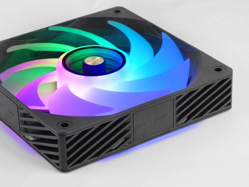 Mars Gaming MFSI4KIT système de refroidissement d’ordinateur Boitier PC Ventilateur 12 cm Noir - vue 6