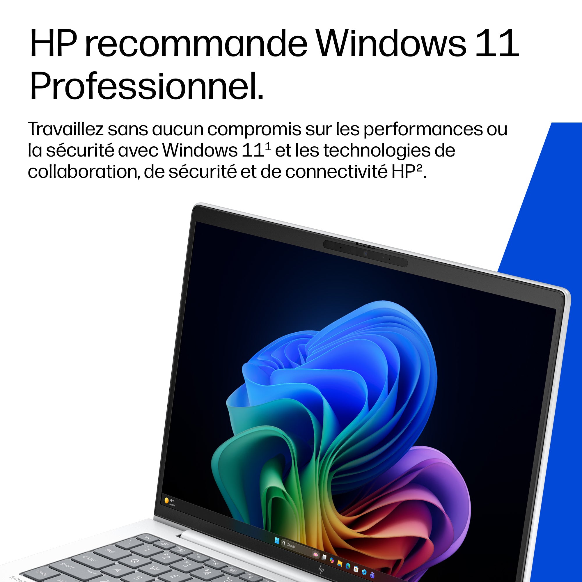 HP EliteBook 8 G2i Next Gen AI Copilot+ PC Intel Core Ultra 5 325 Ordinateur portable 35,6 cm (14") WUXGA 16 Go LPDDR5x-SDRAM 512 Go SSD Wi-Fi 7 (802.11be) Windows 11 Pro Argent