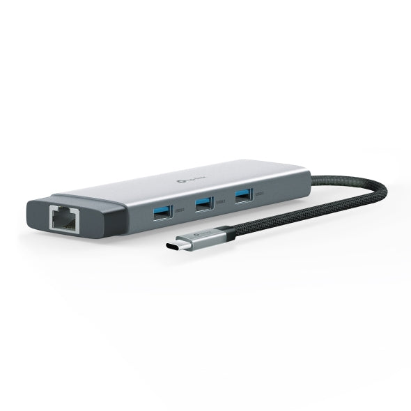 TP-Link UH9120C Hub USB 3.2 Gen 1 Type-C, 5000 Mbit/s, HDMI, RJ-45, Lecteur SD/MicroSD