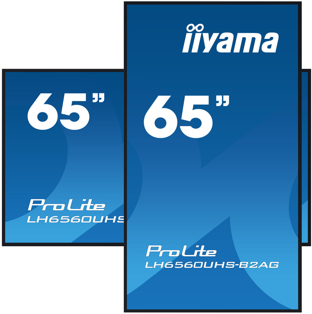 iiyama LH6560UHS-B2AG Écran d'affichage dynamique 64.5" 4K Ultra HD LED Android 11 Wifi Noir