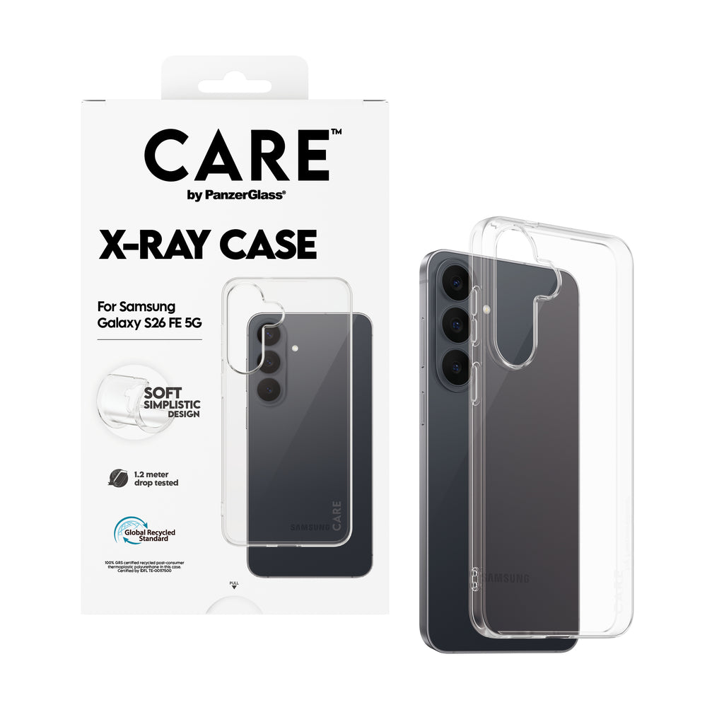 PanzerGlass CARE™ by ® X-Ray Case Case Samsung Galaxy S26 FE 5G coque de protection pour téléphones portables Housse Tra