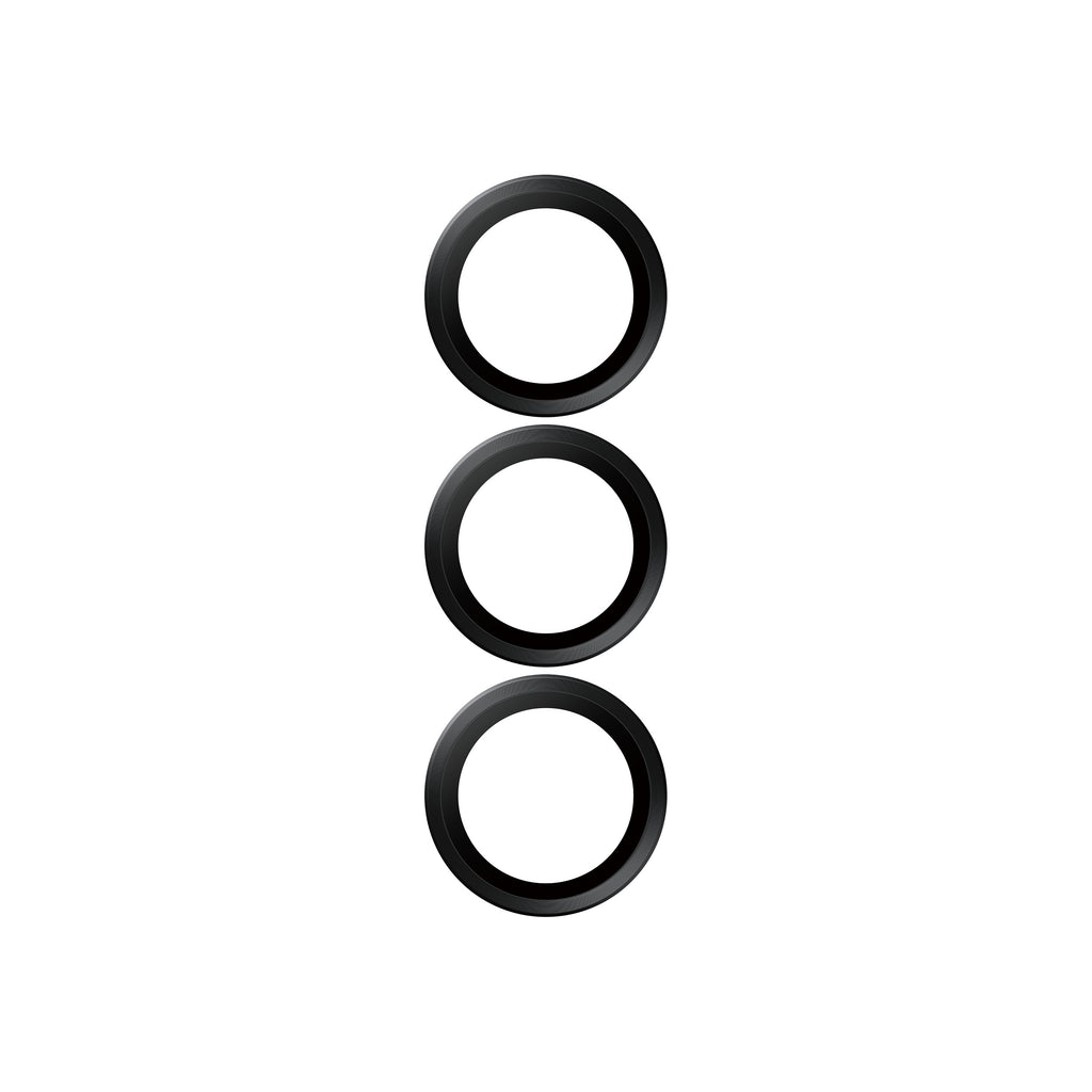 PanzerGlass ® Hoops® Camera Lens Protector Black Samsung Galaxy S25+ Protection d'écran transparent 1 pièce(s)