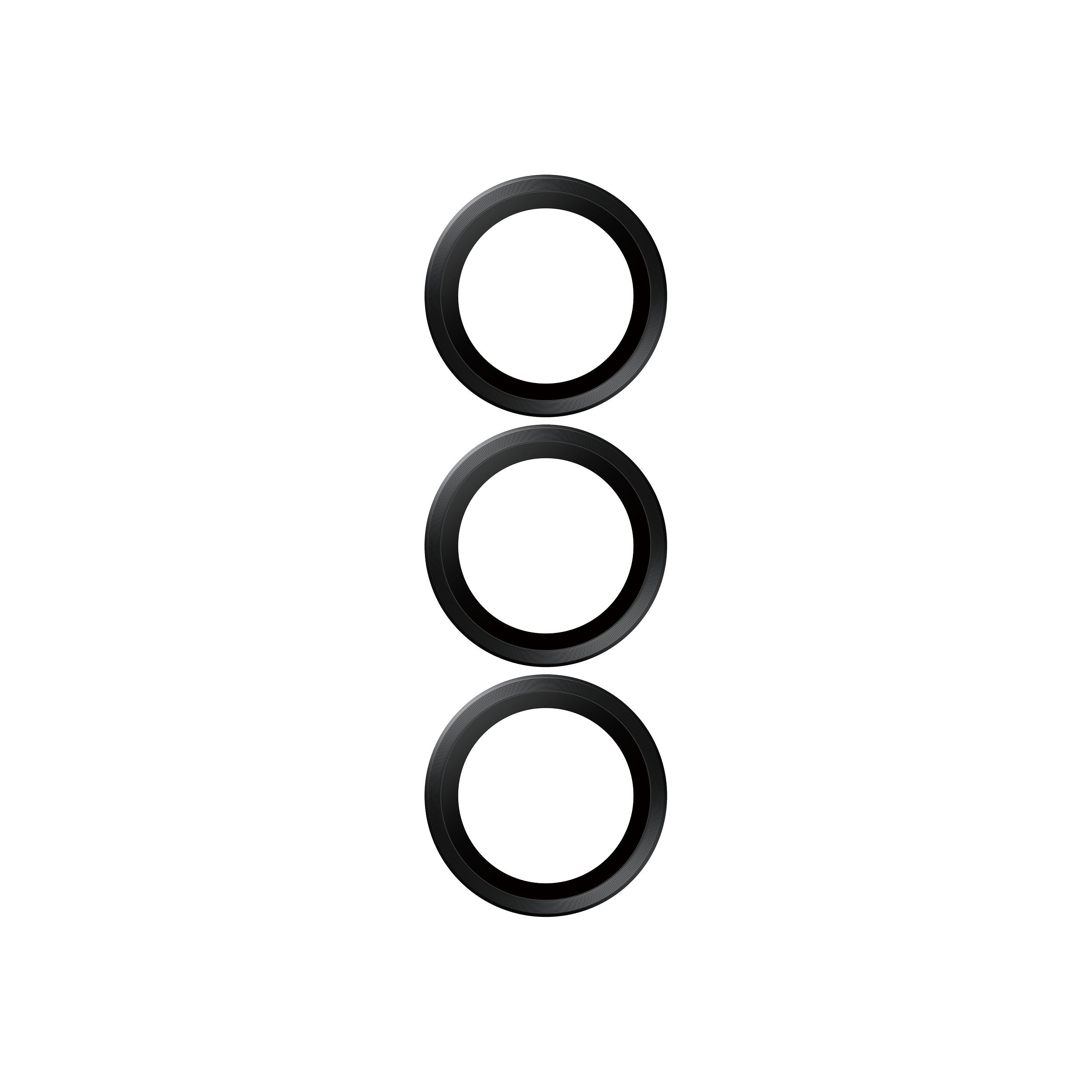 PanzerGlass ® Hoops® Camera Lens Protector Black Samsung Galaxy S25+ Protection d'écran transparent 1 pièce(s)