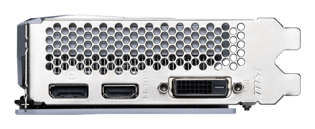 MSI Ventus RTX 3050 2X XS White 8G OC, NVIDIA GeForce RTX 3050, 8 Go GDDR6