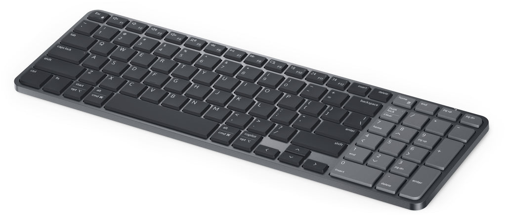 DELL Pro 7 KB746 clavier Universel RF sans fil + Bluetooth QWERTY Nordique Graphite