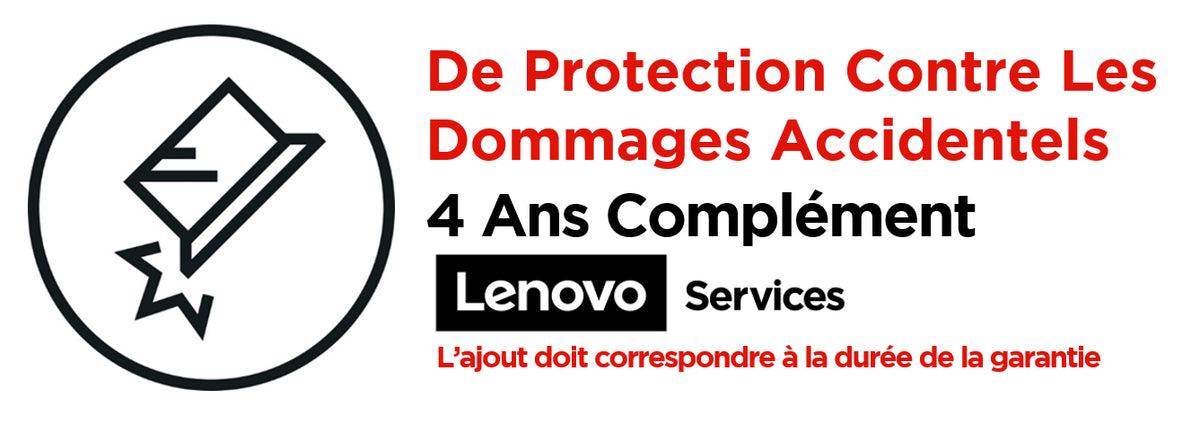 Lenovo Protection Contre Les Dommages Accidentels 4 Ans
