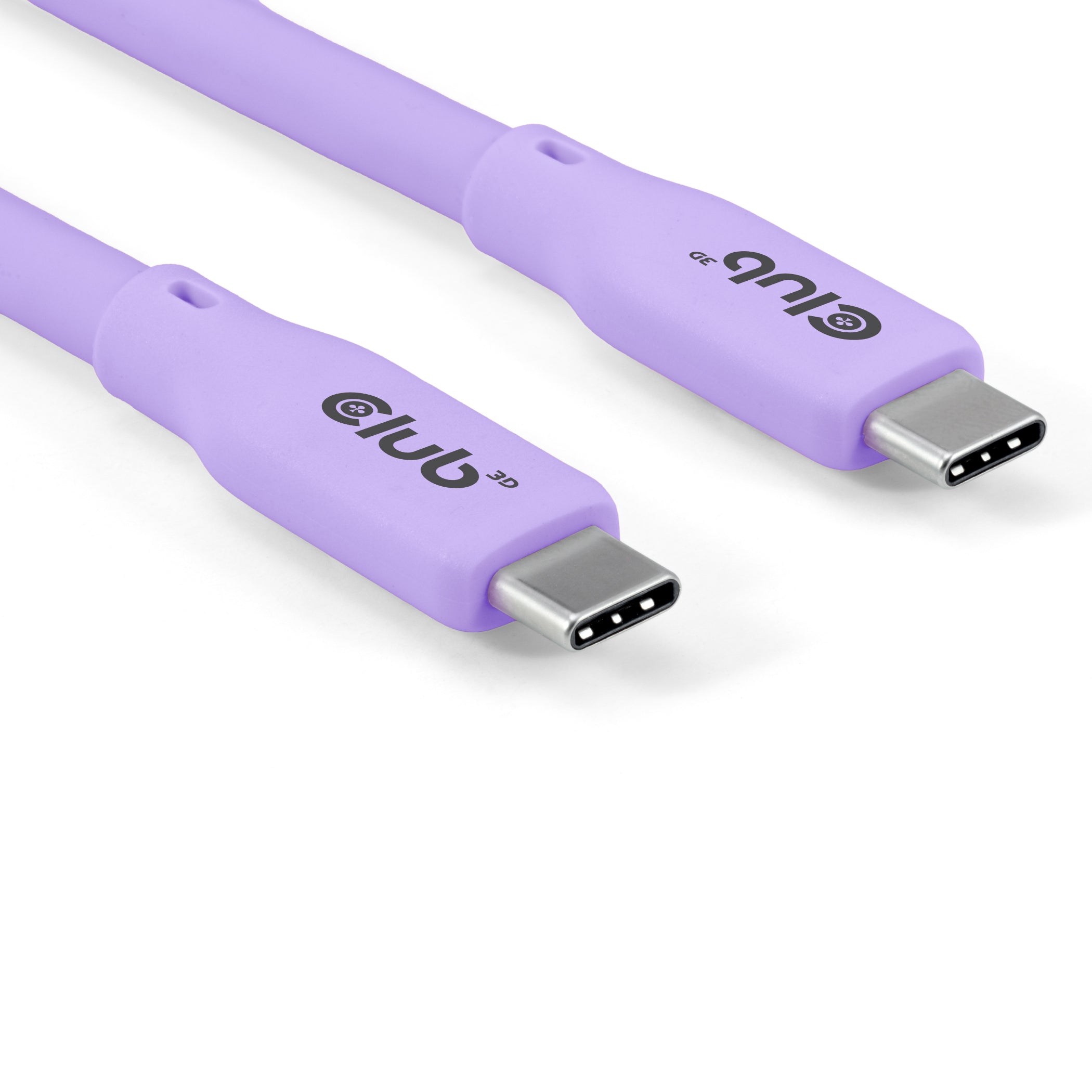 CLUB3D CAC-3004 câble USB USB4 Gen 2x2 2 m USB C 20 Gbit/s 240 W Violet
