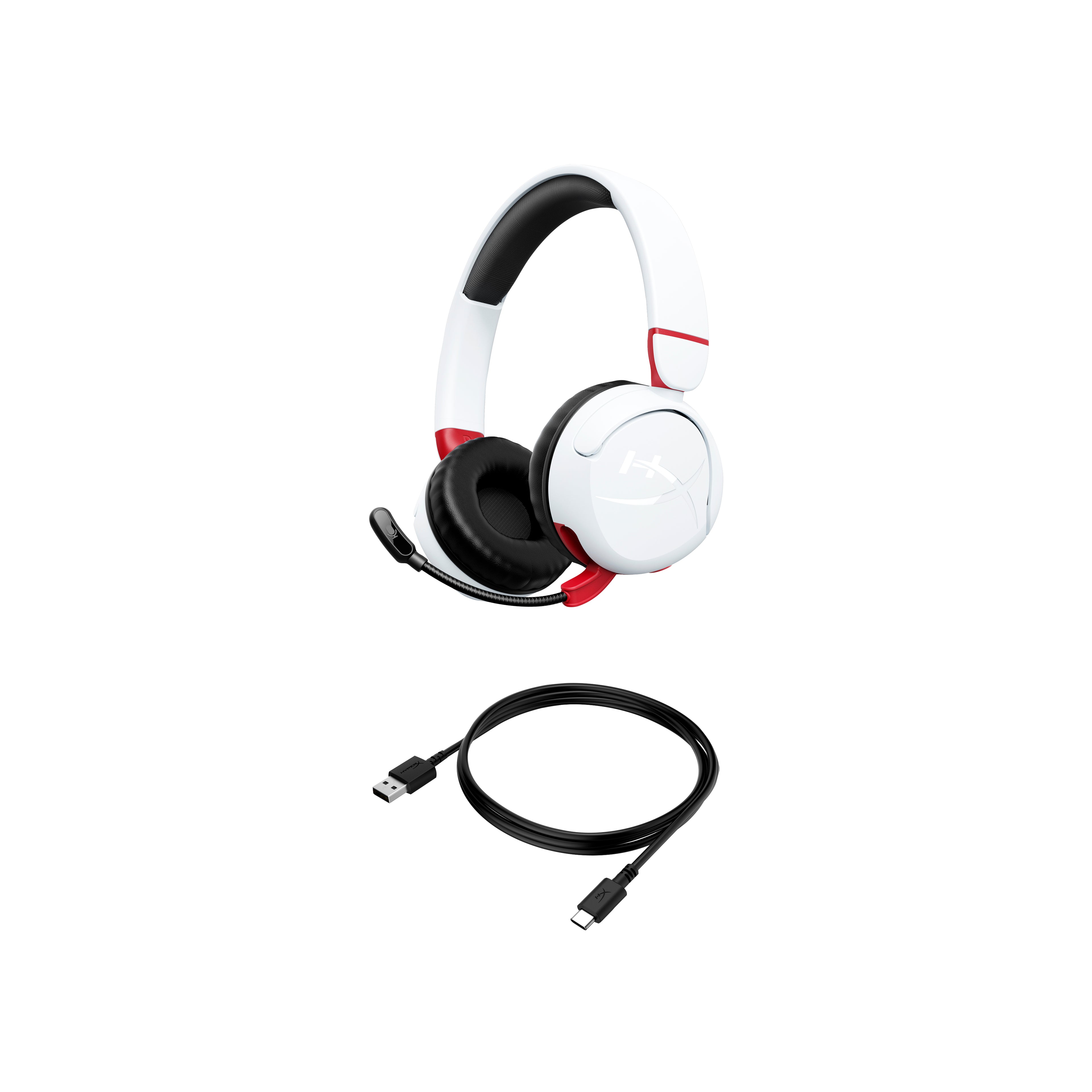 HyperX Cloud Mini — Casque sans fil pour gaming (blanc)