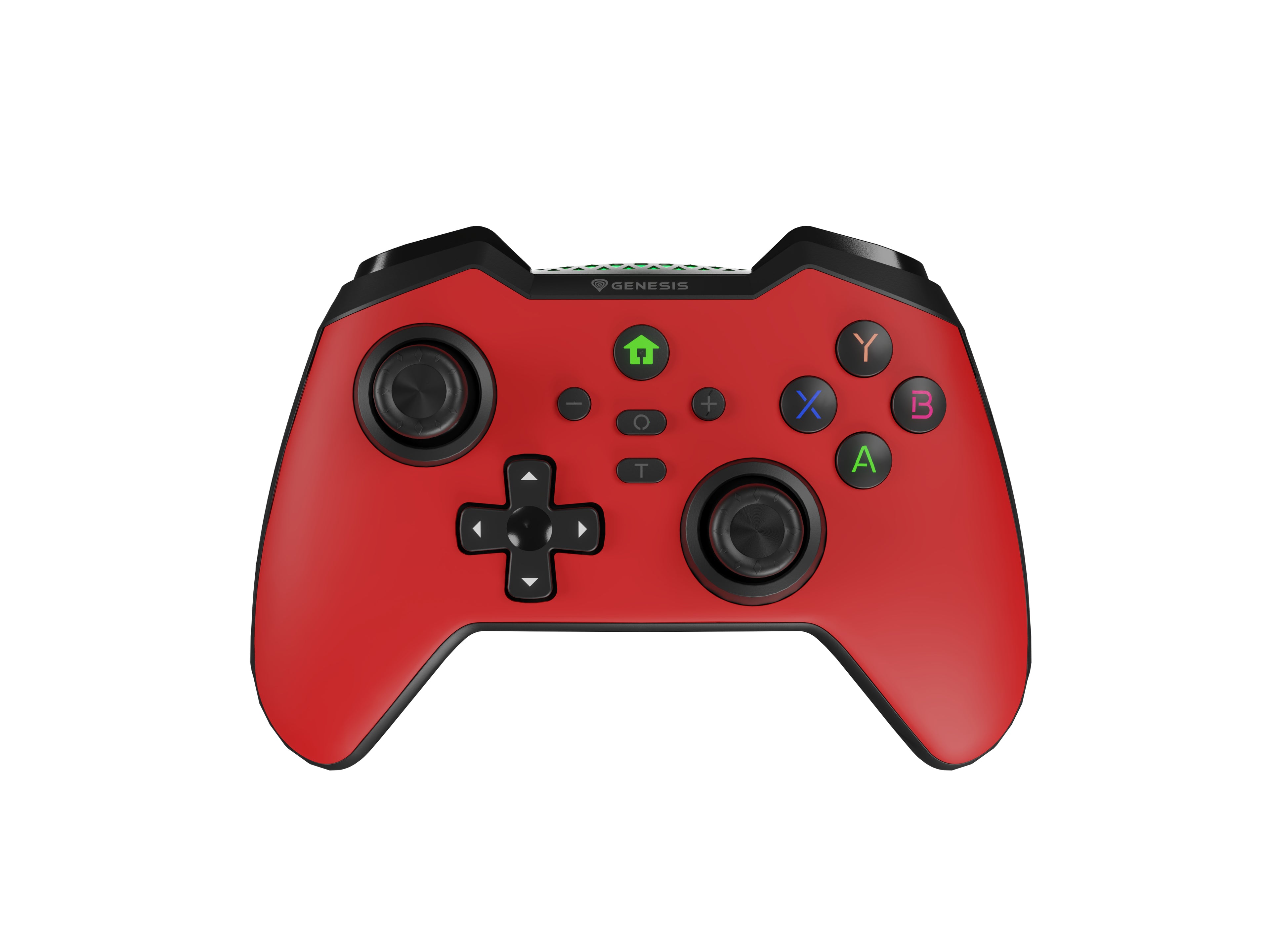 GENESIS Mangan 400 Rouge Bluetooth Manette de jeu Analogique/Numérique Android, MAC, Nintendo Switch, PC, iOS