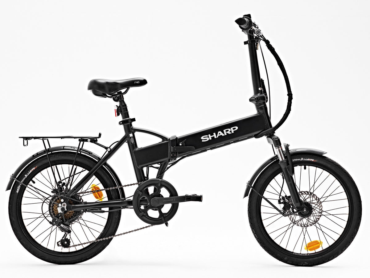 Sharp BK-FD03-EB vélo électrique Noir Aluminium 15.3 20 kg