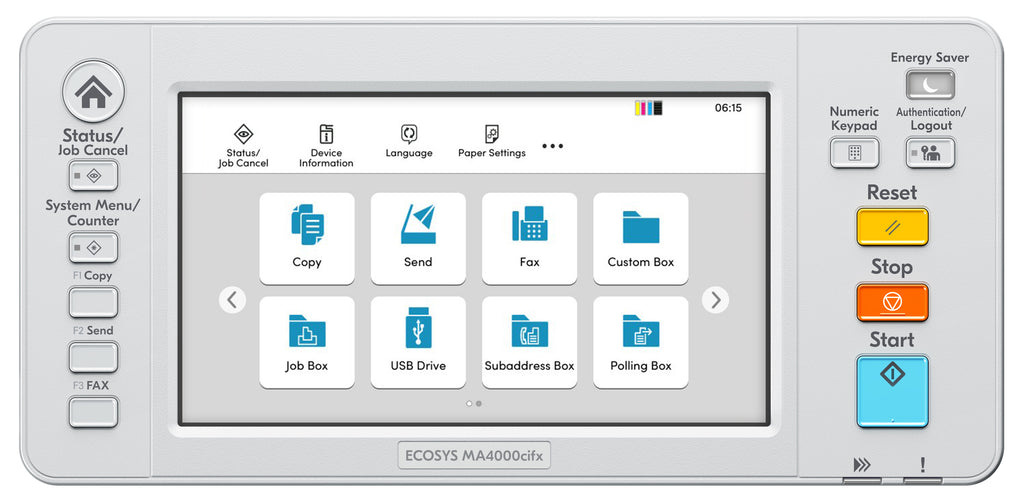 KYOCERA ECOSYS MA4000cifx Laser A4 1200 x 1200 DPI 40 ppm - vue 7