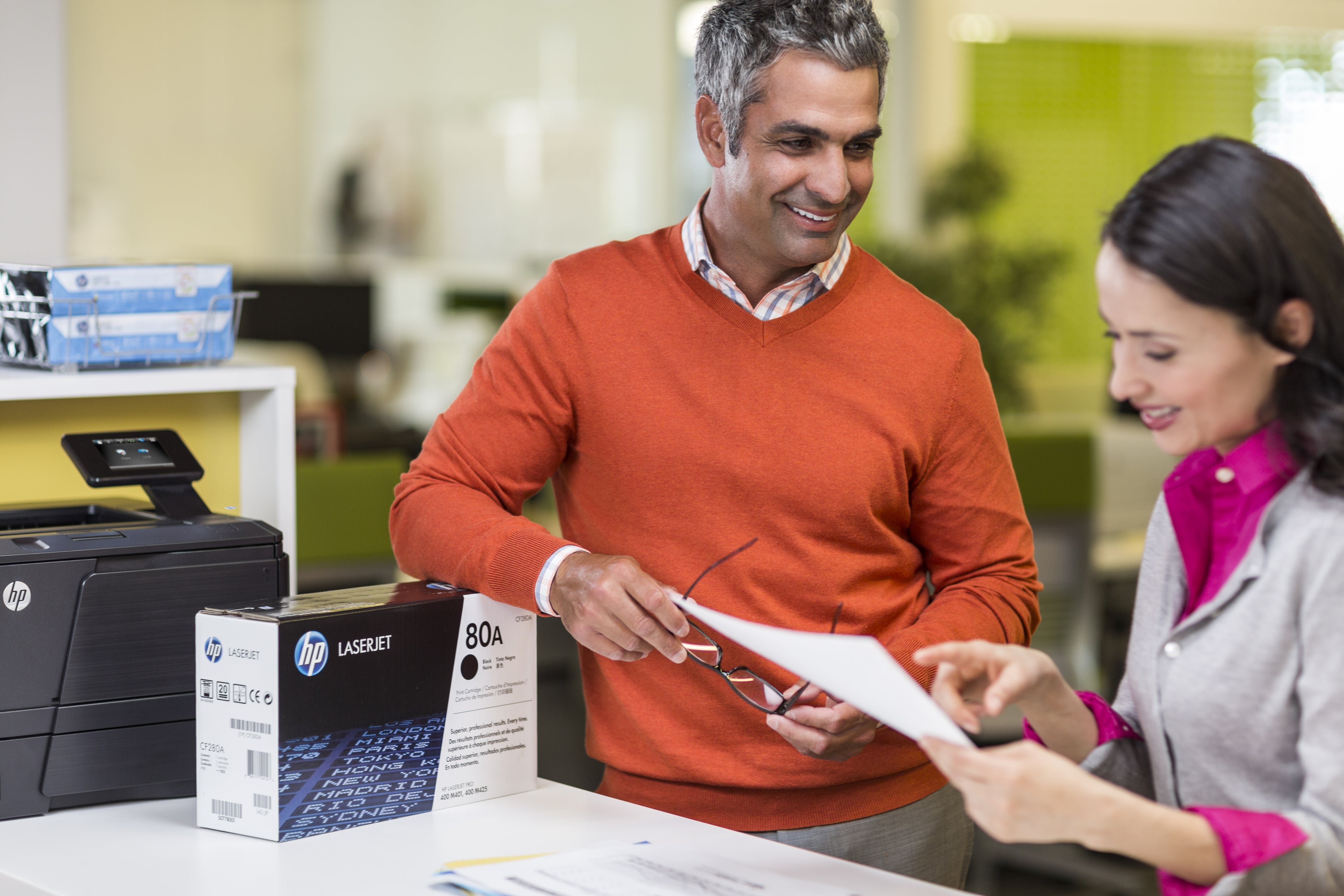 HP 80A toner LaserJet noir authentique