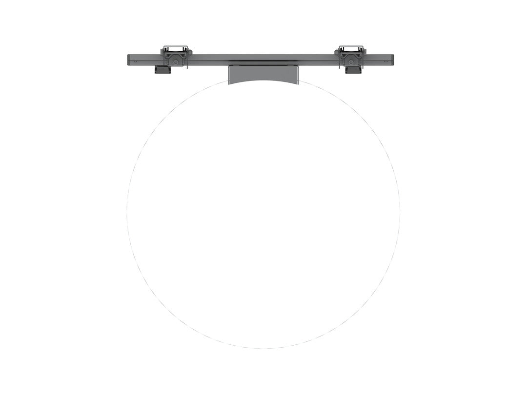 Multibrackets 8458 montage des affichages de messages 165,1 cm (65") Noir
