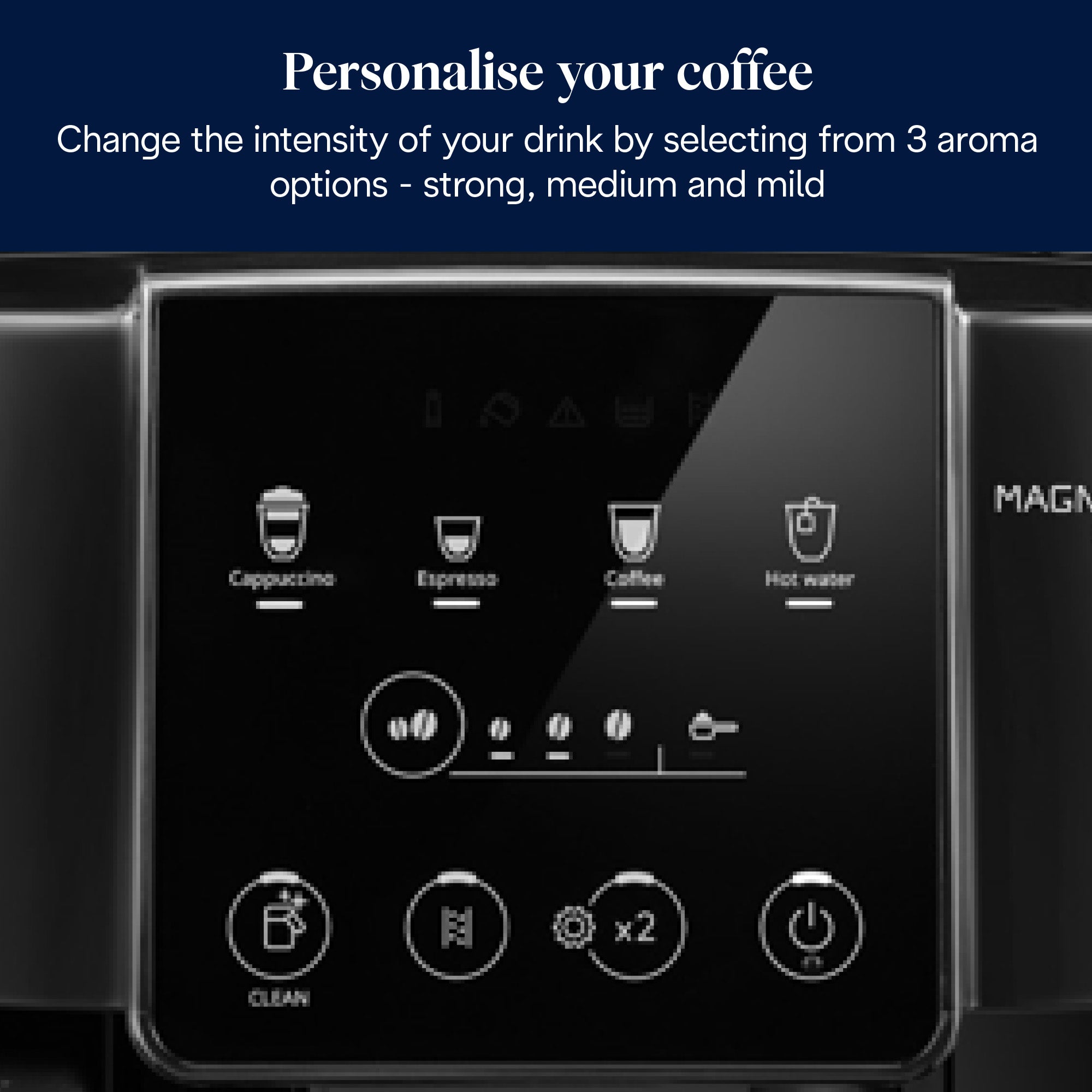 De’Longhi Magnifica 0132250212 machine à café Entièrement automatique Machine à expresso 1,8 L