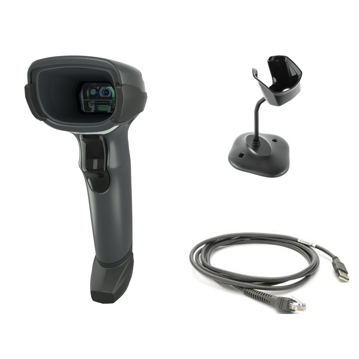 Zebra DS4608-SR Lecteur de code barre portable 1D/2D LED Noir