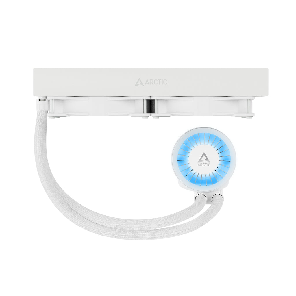 ARCTIC Liquid Freezer III 280 A-RGB Refroidisseur de Liquide Tout-en-un, 14 cm, Blanc