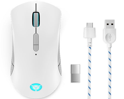 Lenovo Legion M600 Wireless Gaming souris Ambidextre RF Wireless + Bluetooth + USB Type-A Optique 16000 DPI