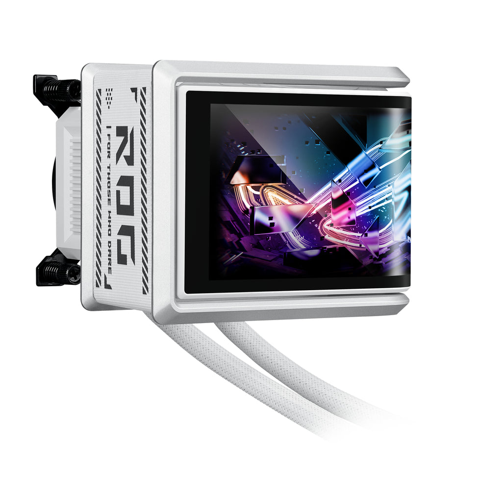 ASUS ROG RYUO IV 360 ARGB WHT Processeur Refroidisseur de liquide tout-en-un 12 cm Blanc