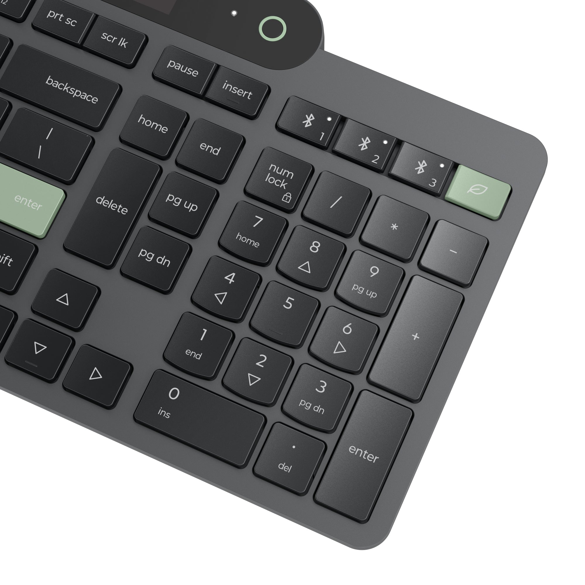 Lenovo 4Y41R69494 clavier maison/bureau Bluetooth Anglais américain Noir, Vert