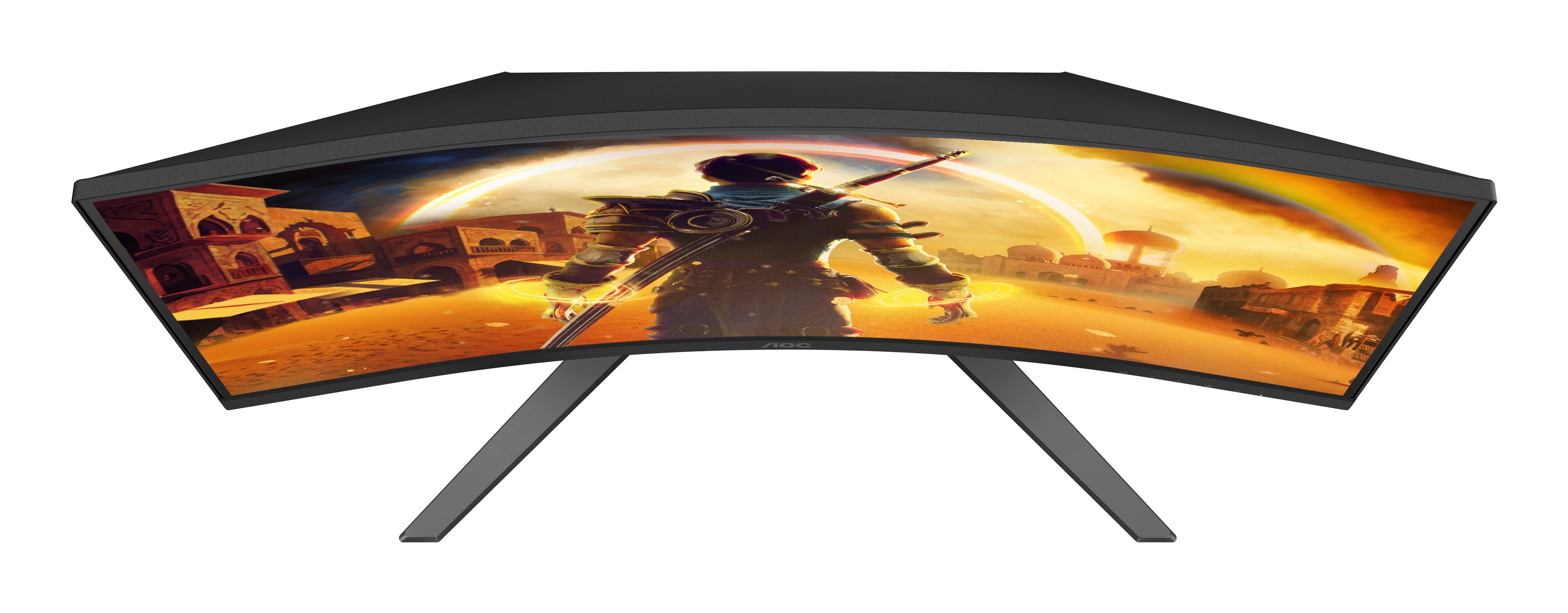 AOC G4 C32G42ZE écran plat de PC 80 cm (31.5") 1920 x 1080 pixels Full HD LED Noir, Rouge