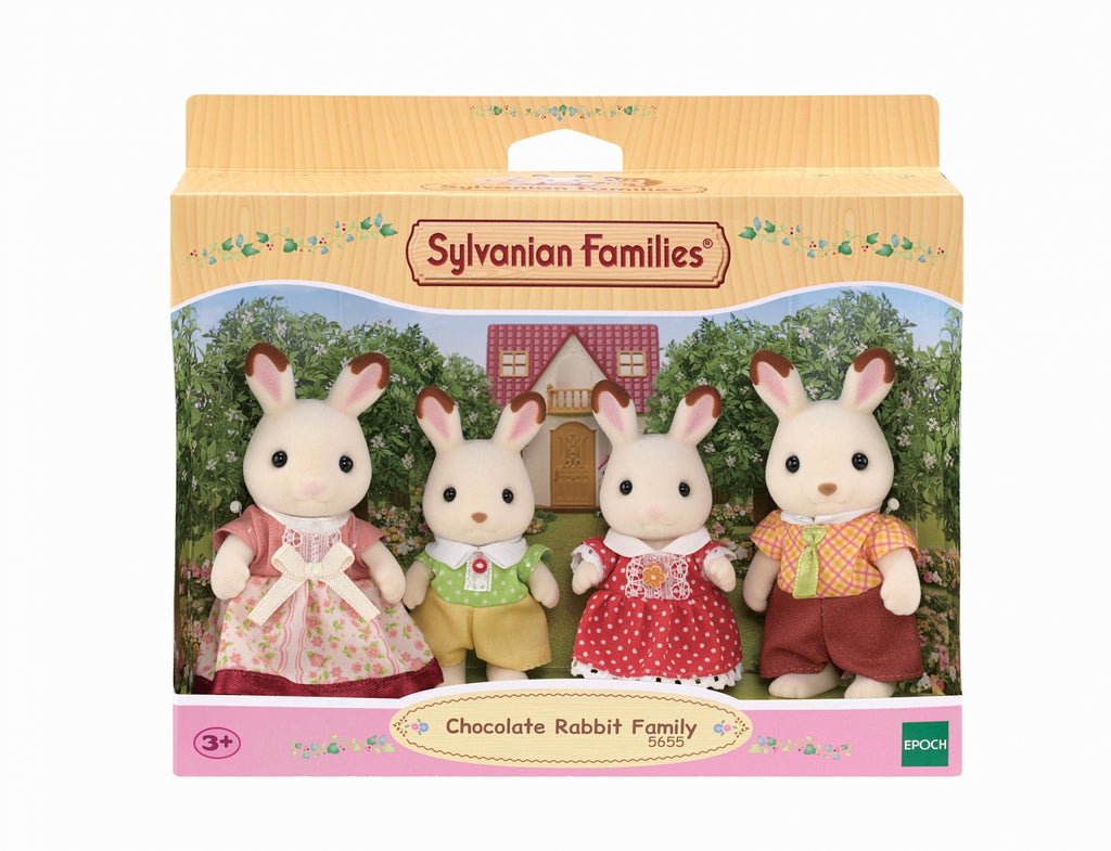 Sylvanian Families La famille Lapin Chocolat