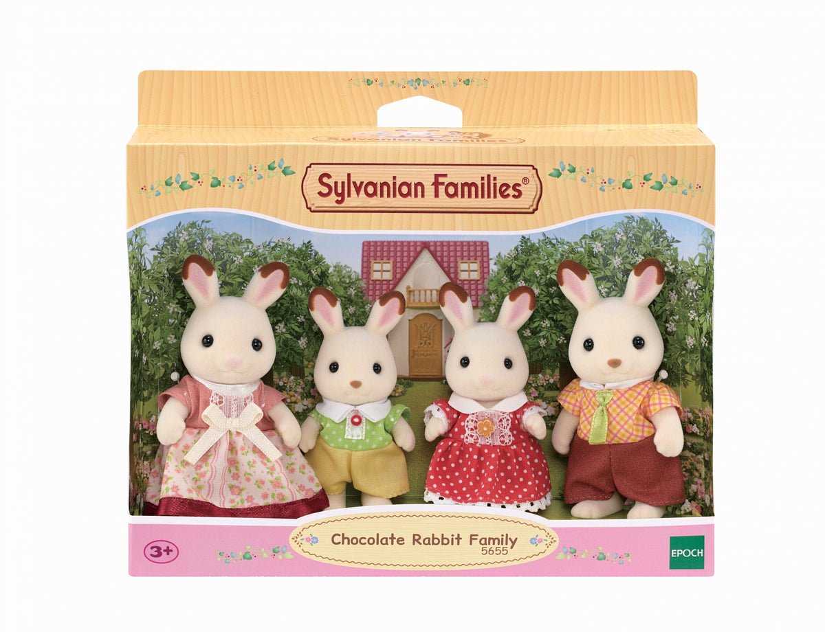 Sylvanian Families La famille Lapin Chocolat