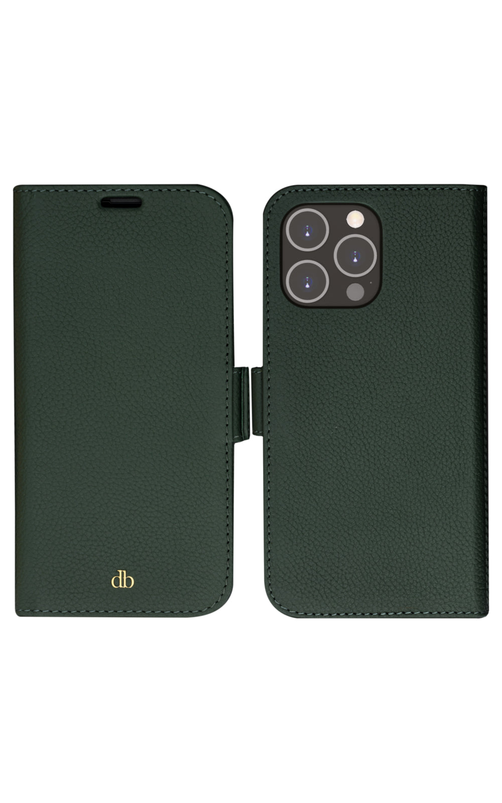 dbramante1928 New York Étui Portefeuille pour iPhone 14 Pro Max 6.7", Vert