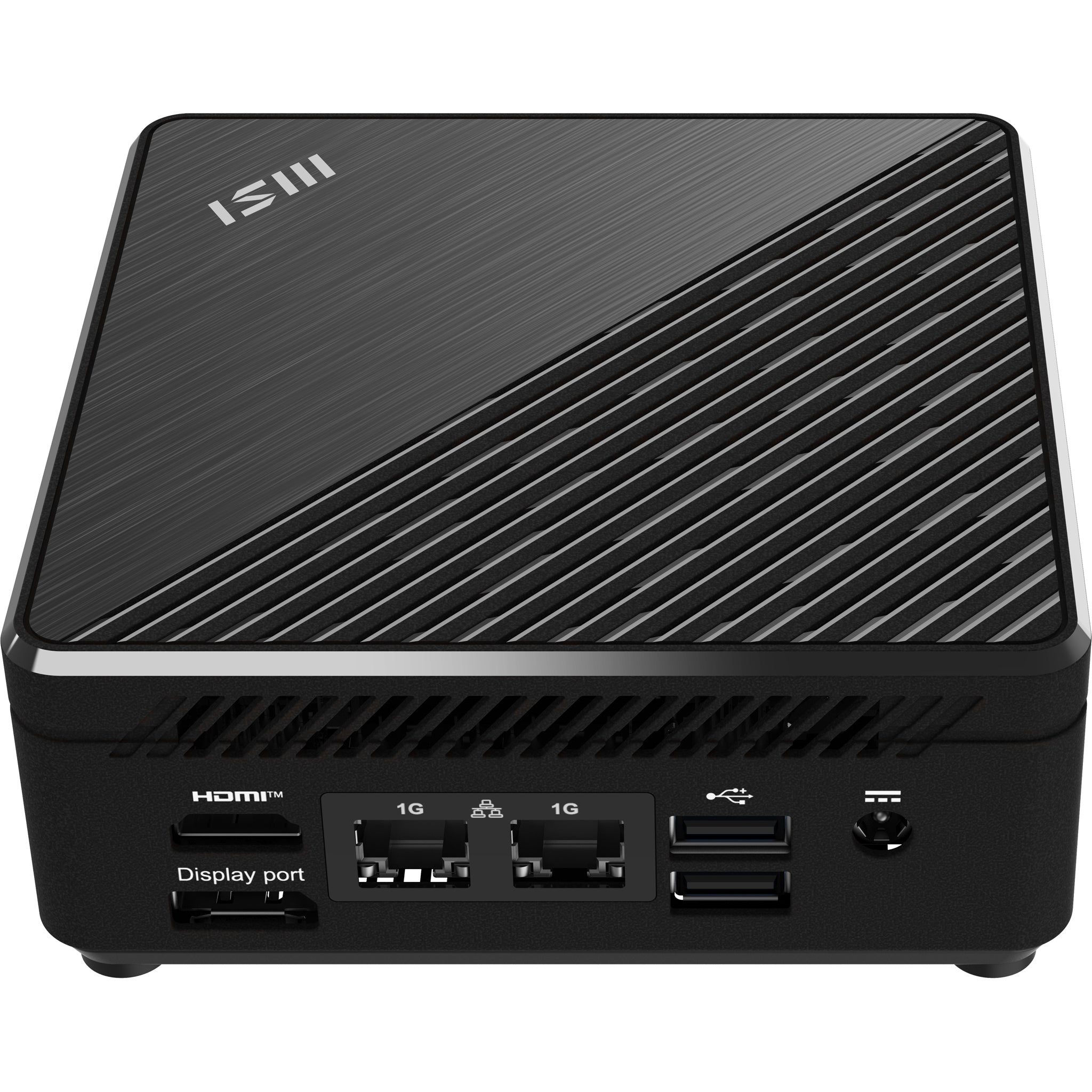 MSI Cubi N ADL S-254AT Intel® N N200 4 Go DDR4-SDRAM 128 Go SSD Windows 11 Pro Mini PC Noir