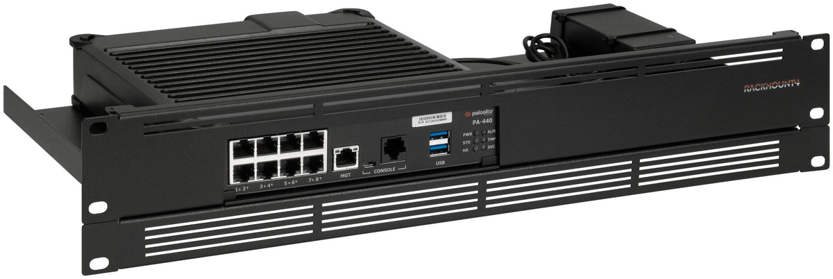 Accessoire de Rack RM-PA-T7 Bande Passante Pare-feu, Noir