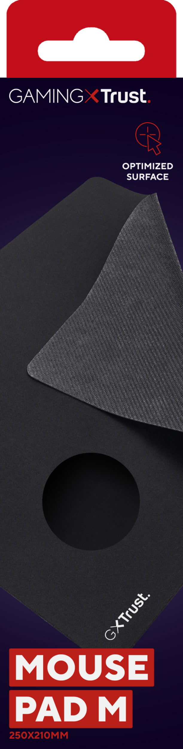 Trust GXT 752 Tapis de souris de jeu Noir