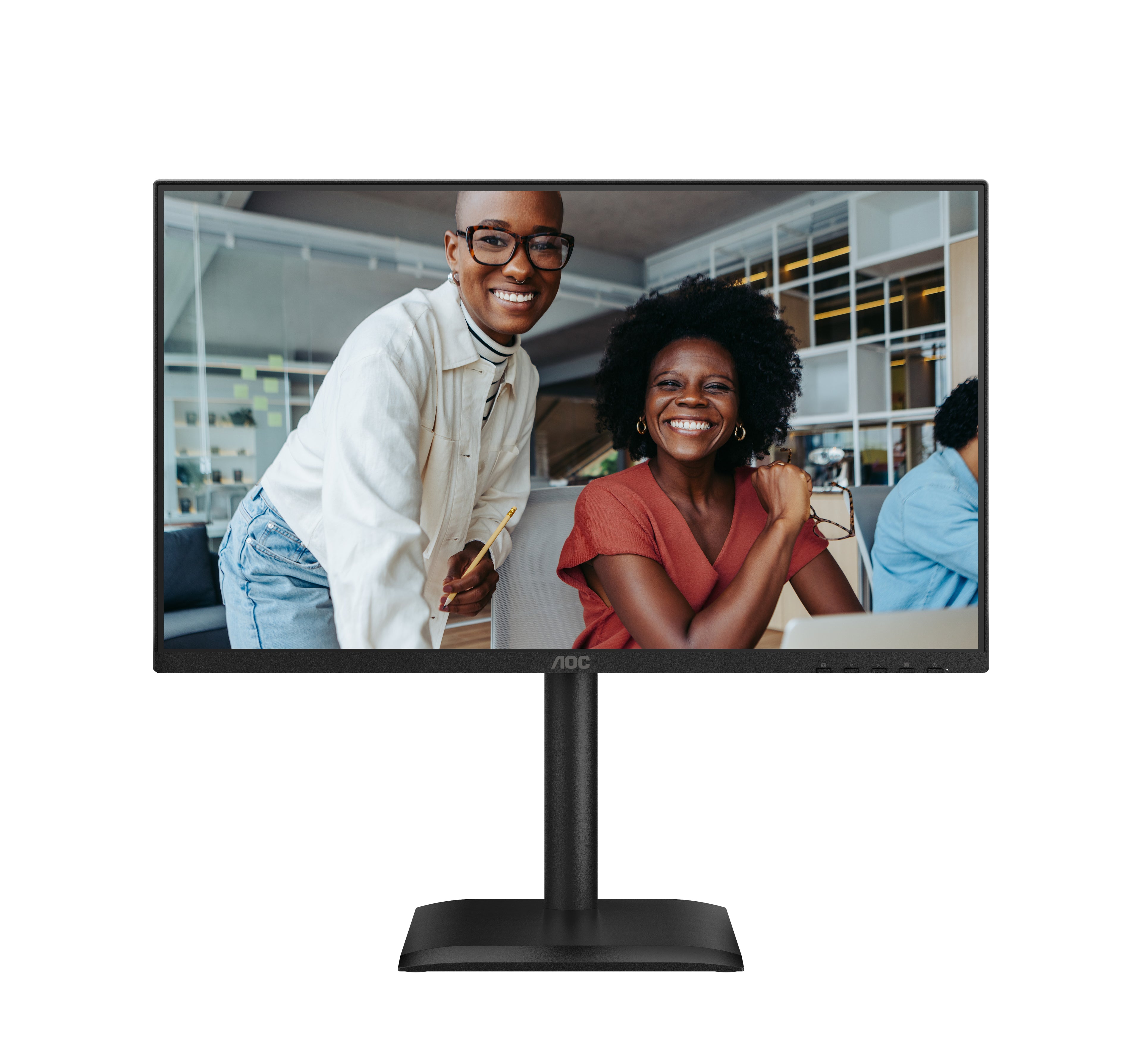 AOC E4 24E4CV écran plat de PC 60,5 cm (23.8") 1920 x 1080 pixels Full HD LED Noir