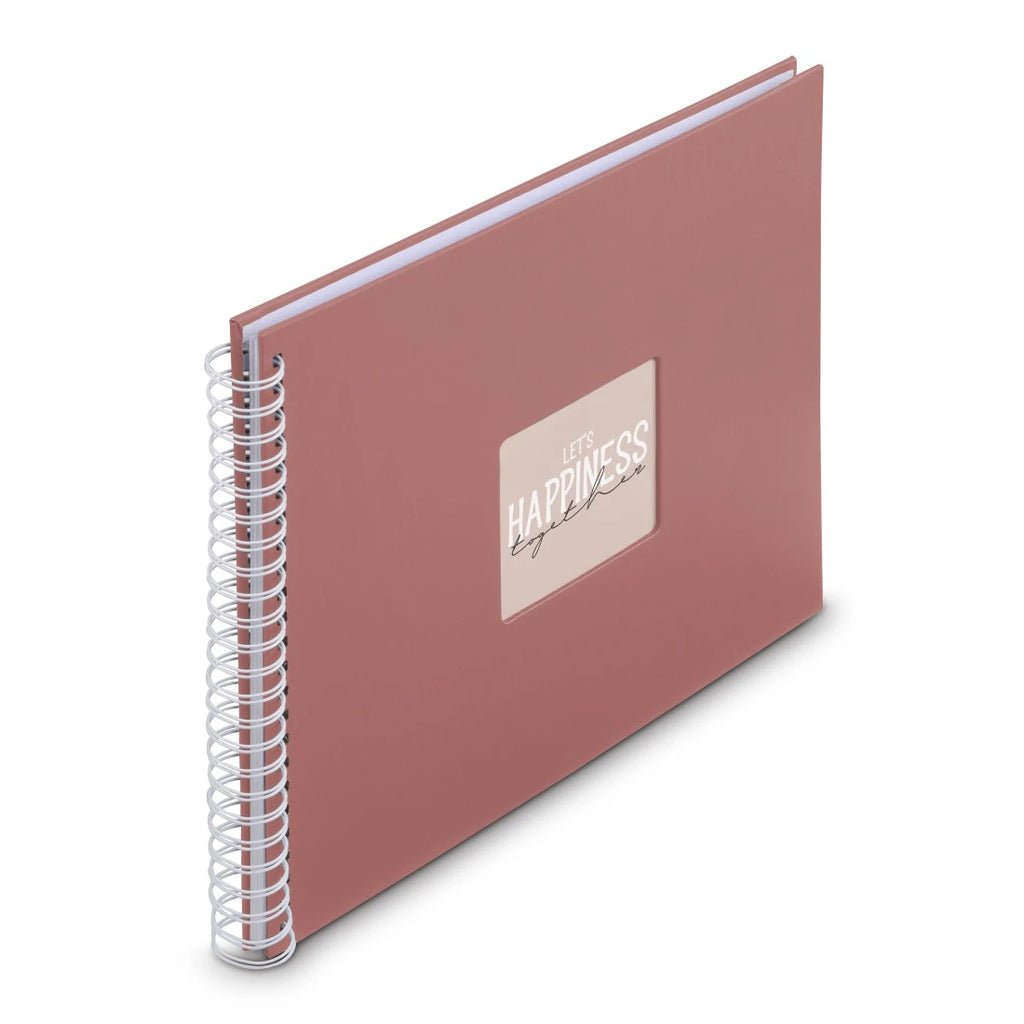 Hama Fine Art album photo et protège-page Terracotta 300 feuilles 10 x 15 cm Reliure spiralée
