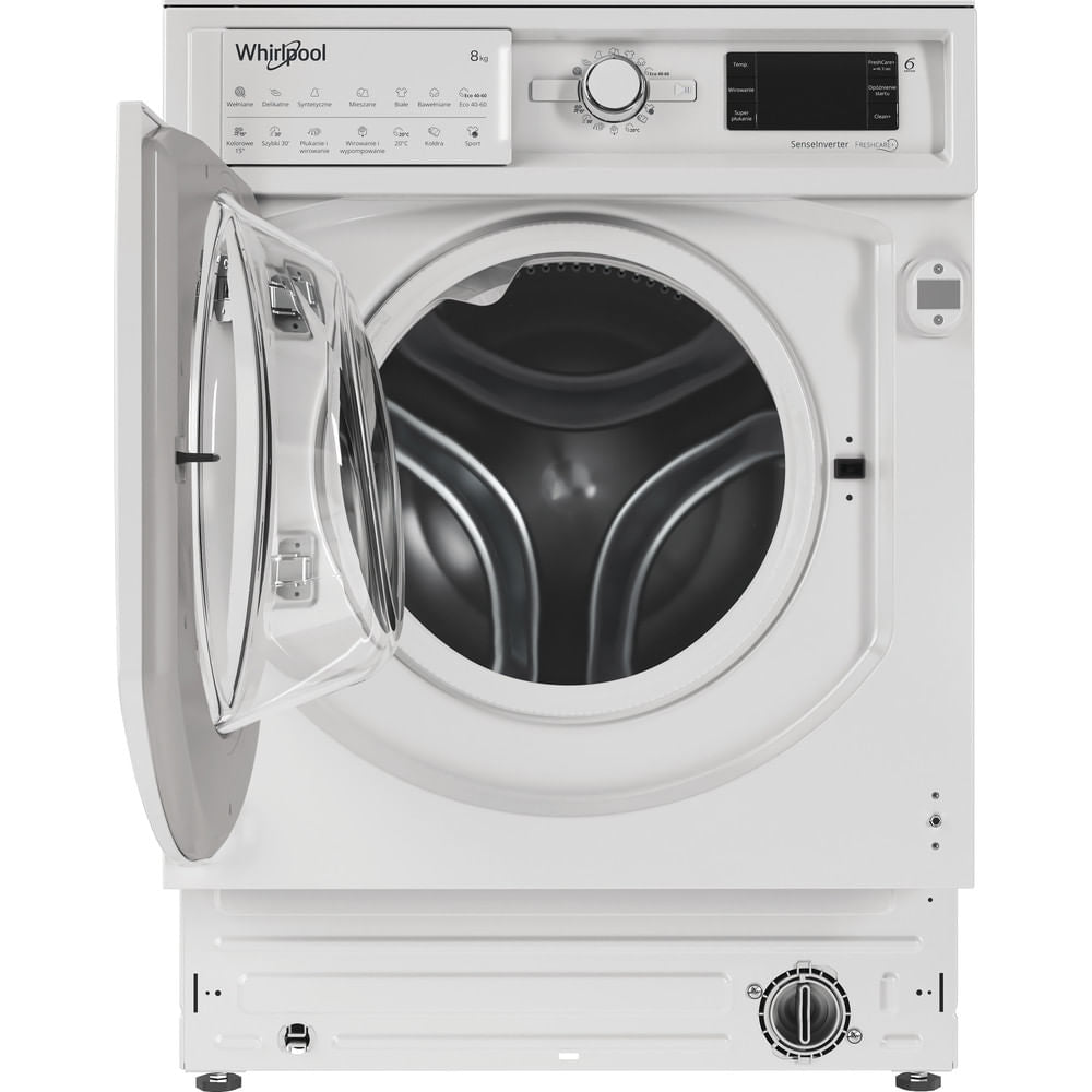Whirlpool BI WMWG 81485 PL machine à laver Charge avant 8 kg 1351 tr/min Blanc