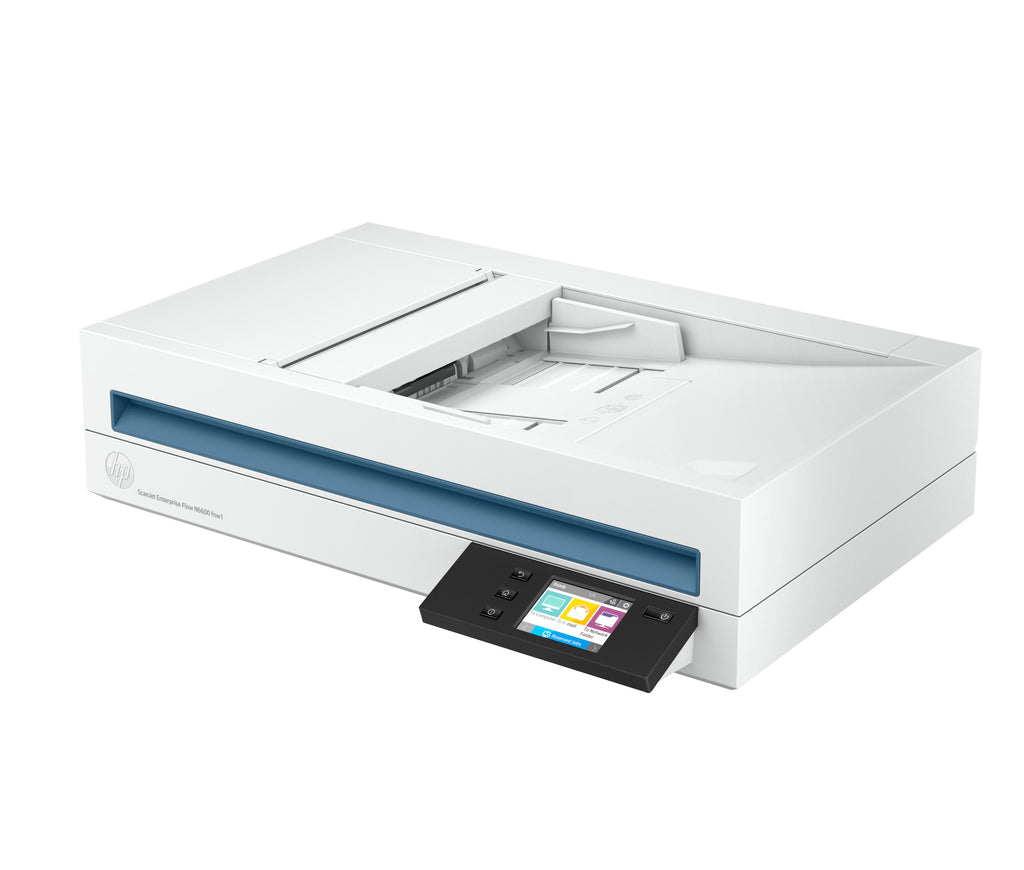 HP ScanJet Enterprise Flow N6600 fnw1 Scanner à plat A4 avec chargeur automatique, jusqu’à 50 ppm/100 ipm,1200 x 1200 DP