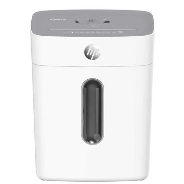 HP OneShred 8CC destructeur de papier Découpage en particules 68 dB 22 cm Blanc