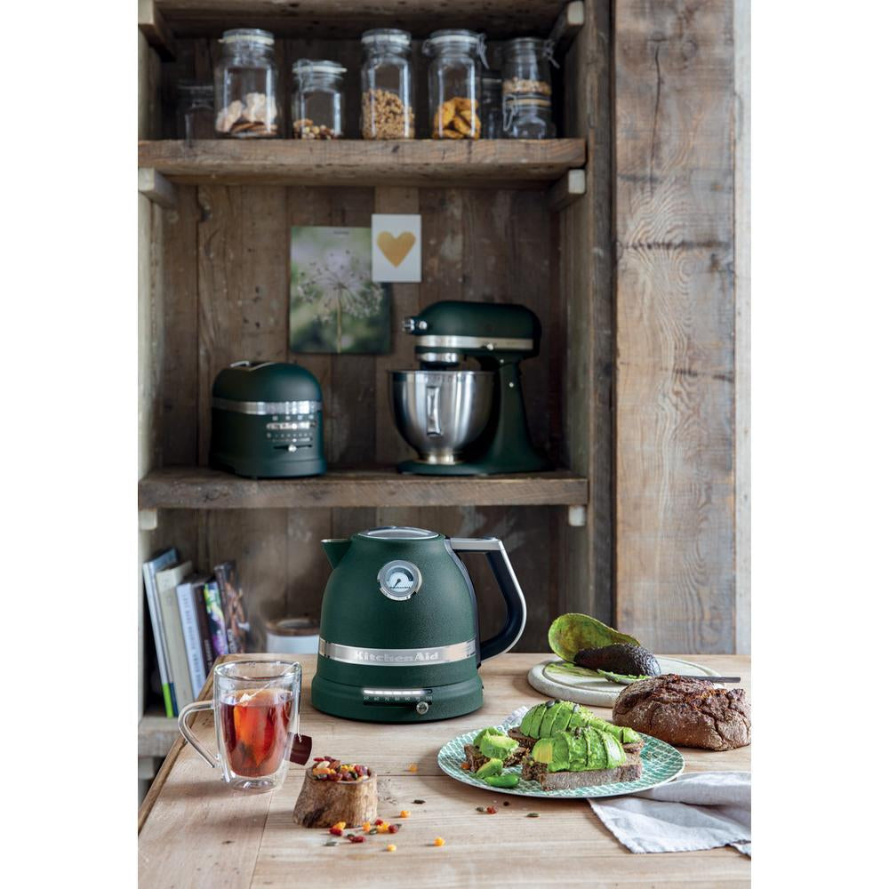 KitchenAid 5KEK1522EPP bouilloire 1,5 L 2400 W Noir, Bleu, Acier inoxydable