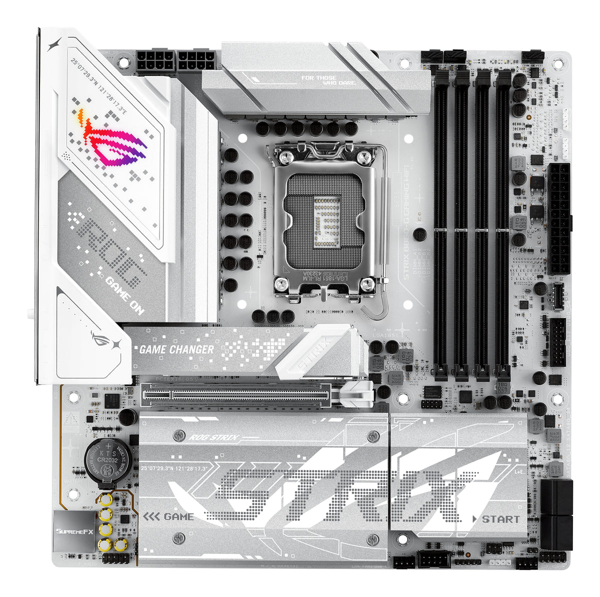 ASUS ROG STRIX B860-G GAMING WIFI Intel B860 LGA 1851 (Socket V1) micro ATX