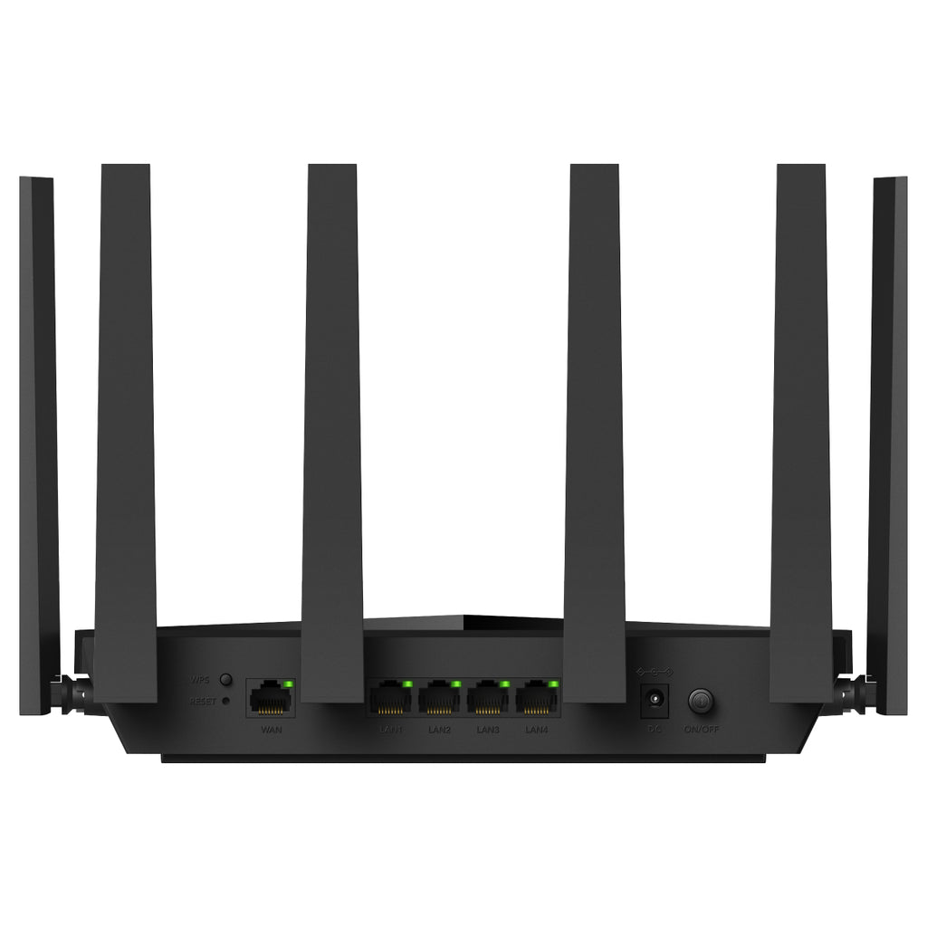 Cudy WR6500 Routeur Sans Fil Gigabit Ethernet Bi-bande 2,4 GHz / 5 GHz, Noir