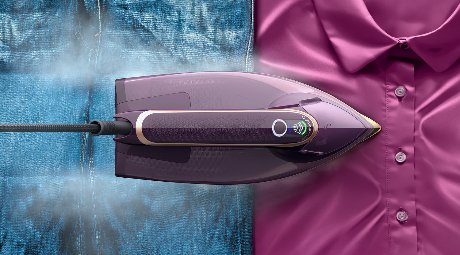 Philips DST8040/30 fer à repasser Fer à vapeur Semelle SteamGlide Elite 3000 W Violet