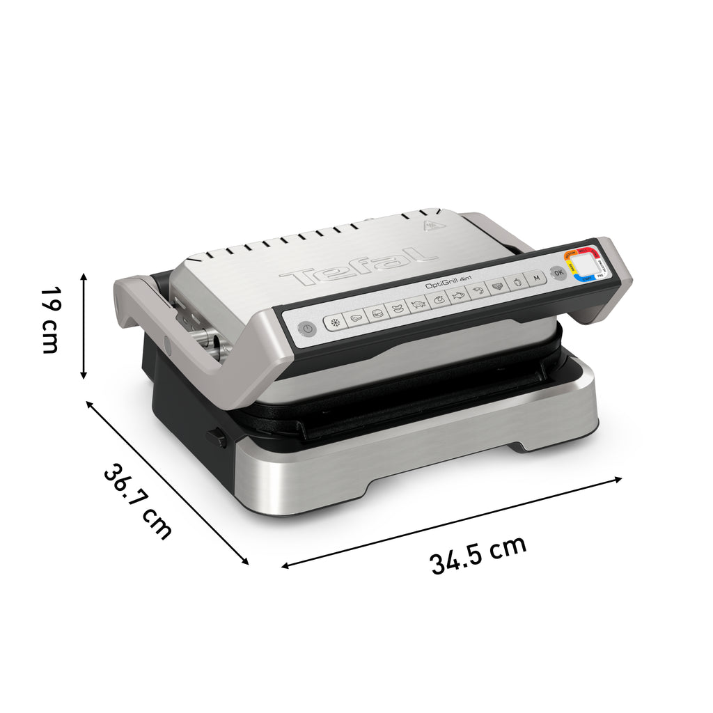 Tefal OptiGrill 2in1 GC773D10 Gril de contact, 2100 W