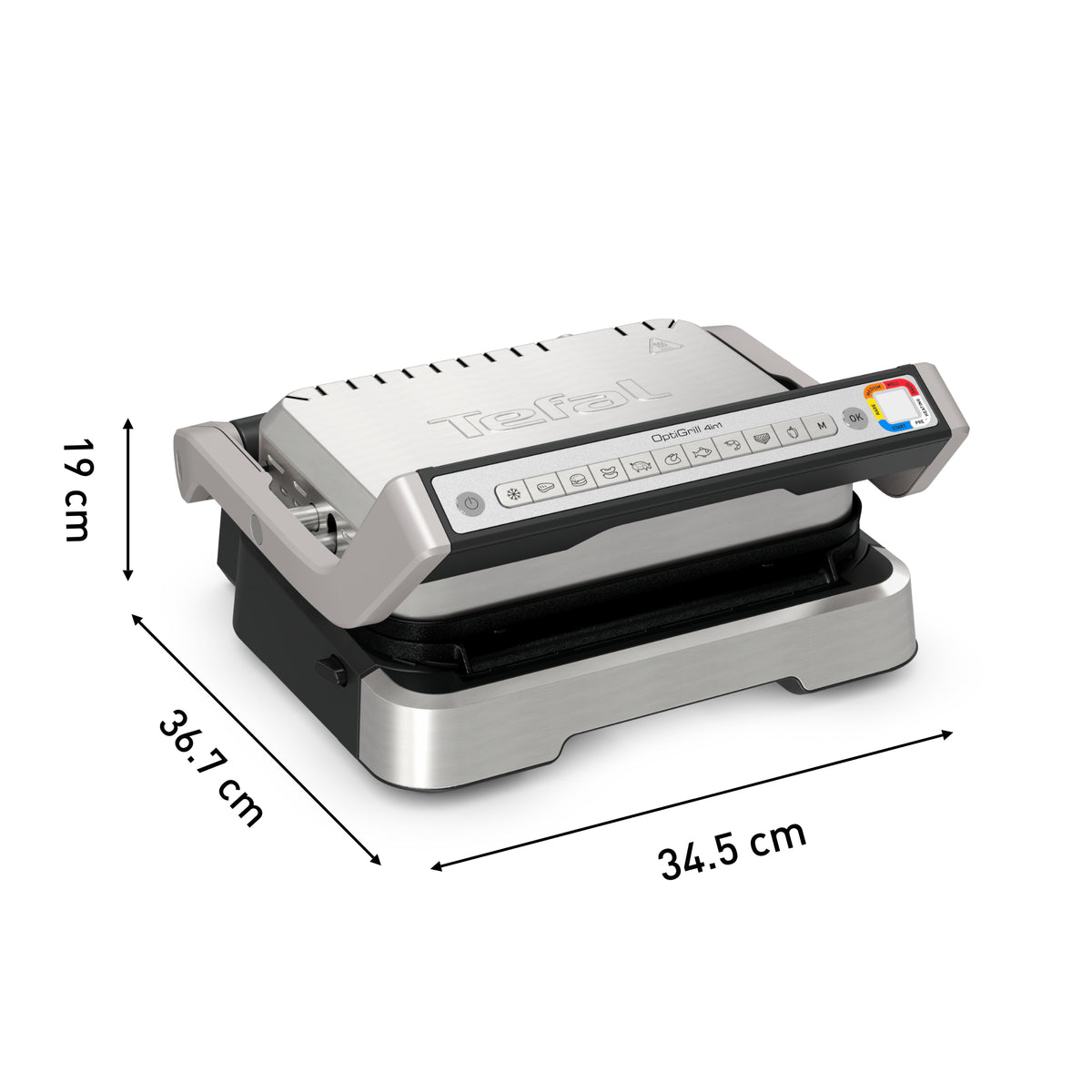 Tefal OptiGrill 2in1 GC773D10 Gril de contact, 2100 W