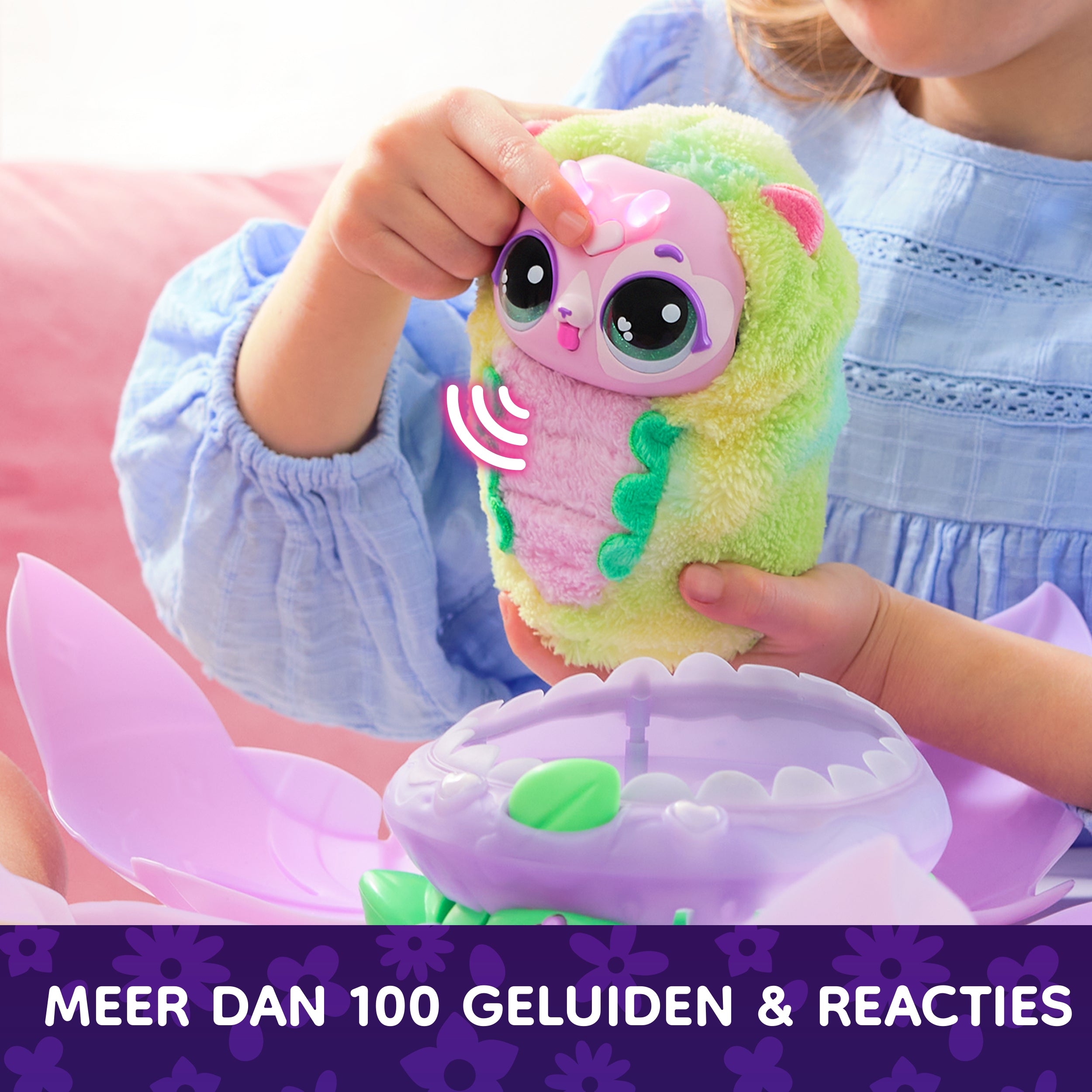Hatchimals BLOOMABLES MA FLEUR MAGIQUE KITTYFLY