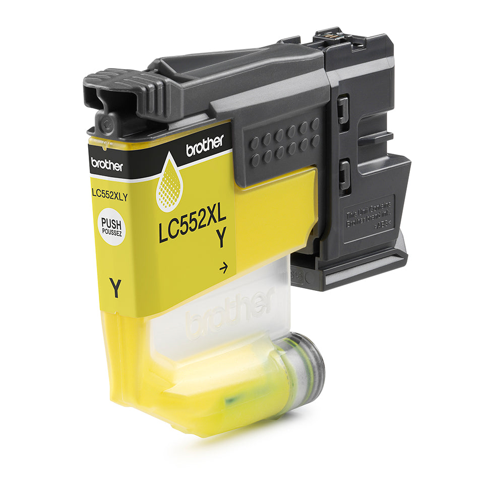 Brother LC552XLY cartouche d'encre 1 pièce(s) Original Jaune - vue 2