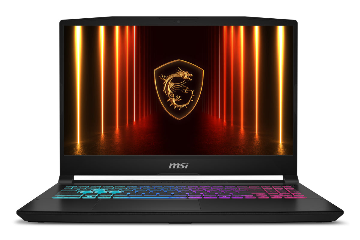 MSI Katana 15 HX B14WGK-293US Intel® Core™ i7 i7-14650HX Ordinateur portable 39,6 cm (15.6") Quad HD 16 Go DDR5-SDRAM 1 To SSD NVIDIA GeForce RTX 5070 Wi-Fi 6E (802.11ax) Windows 11 Home Noir