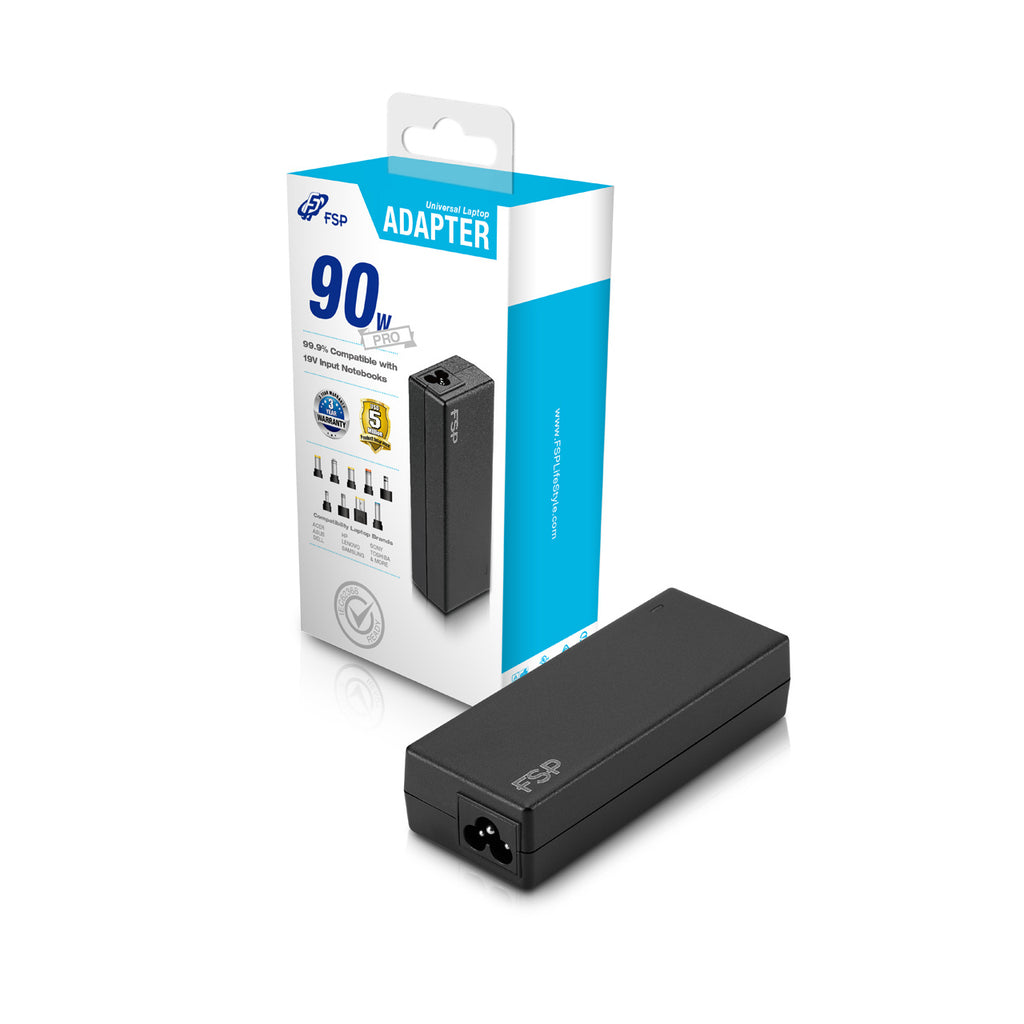 FSP NB PRO adaptateur de puissance & onduleur Intérieure 90 W Noir