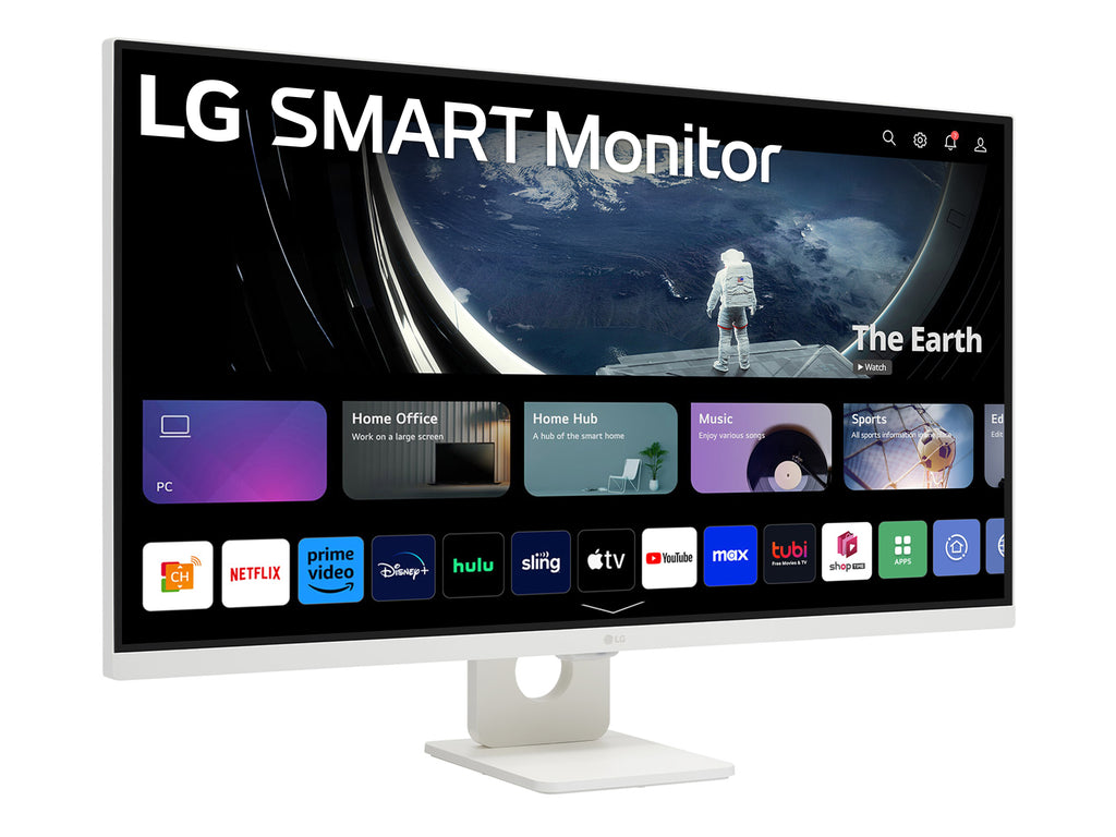 LG 32U721SA-W Écran PC 31.5" 4K Ultra HD LCD Blanc