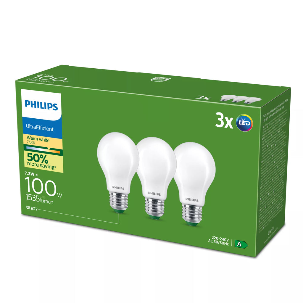 Philips 8721103134790 ampoule LED Blanc chaud 7,3 W E27