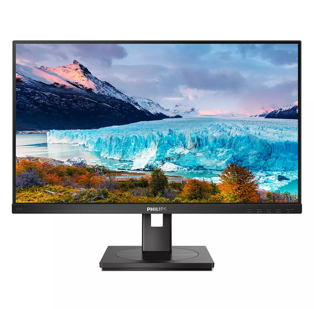 Philips S Line 243S1/00 écran plat de PC 60,5 cm (23.8") 1920 x 1080 pixels Full HD LCD Noir