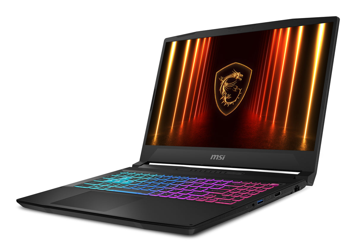 MSI Katana 15 HX B14WGK-293US Intel® Core™ i7 i7-14650HX Ordinateur portable 39,6 cm (15.6") Quad HD 16 Go DDR5-SDRAM 1 To SSD NVIDIA GeForce RTX 5070 Wi-Fi 6E (802.11ax) Windows 11 Home Noir