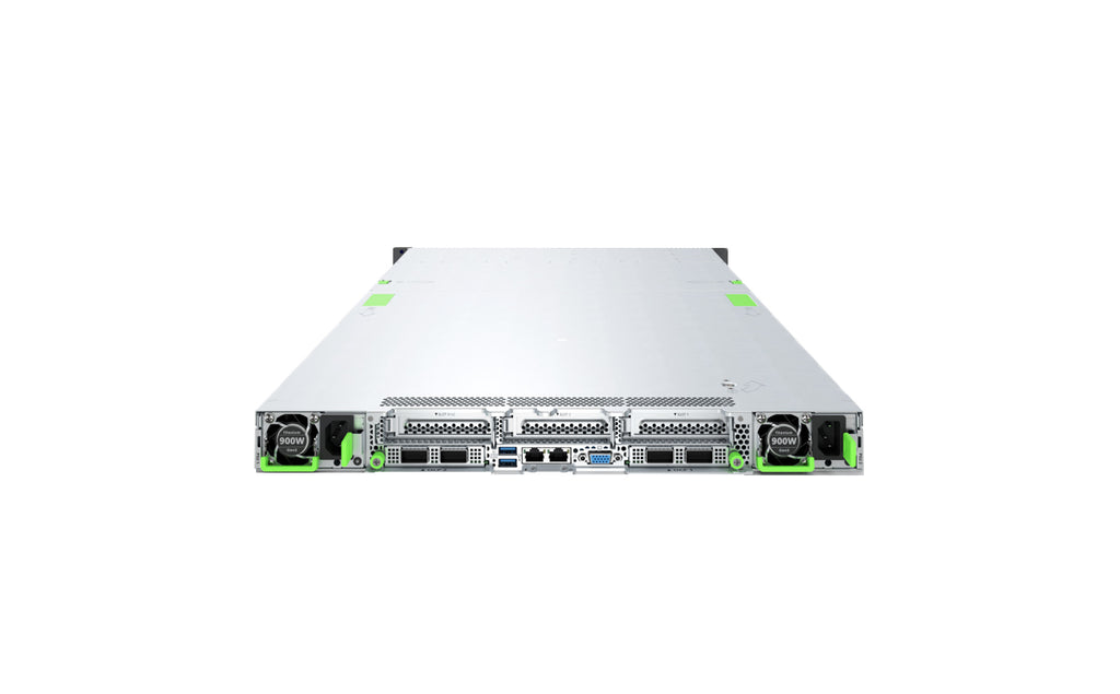 Fujitsu PRIMERGY RX2540 M7 serveur 0 Go Rack (1 U) Intel® Xeon® Silver 4410T 2,7 GHz 32 Go DDR5-SDRAM 900 W